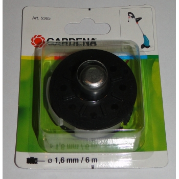 Podstawka głowicy żyłkowej oraz kasetka z zyłką Gardena do podkaszarki elektrycznej Gardena  classicCut nr artykułu 2402
